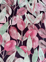 Load image into Gallery viewer, luscious scarves Scarves &amp; Shawls Red Cuckoo Large Leaves Medium Weight Scarf.
