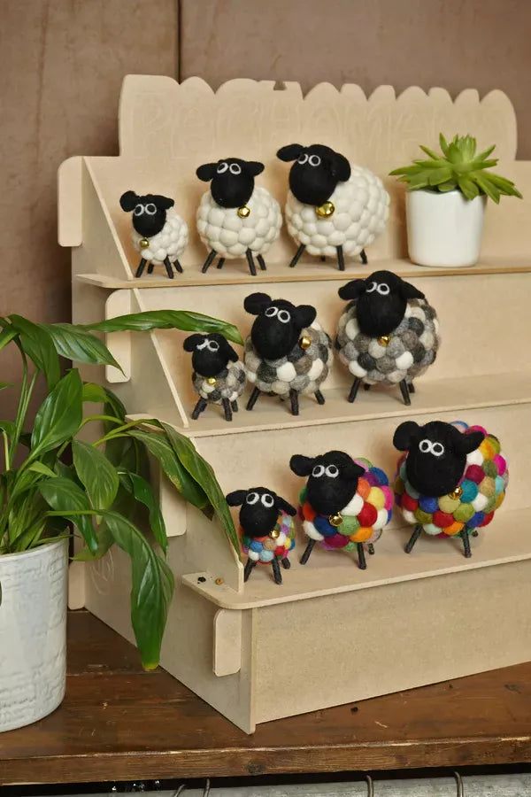 luscious scarves sheep Pachamama Mini Ziggy , Hand Felted Sheep.