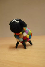 Load image into Gallery viewer, luscious scarves sheep Pachamama Mini Ziggy , Hand Felted Sheep.
