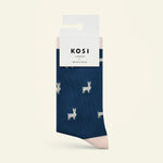 Load image into Gallery viewer, luscious scarves Socks KOSI The Llama Bamboo Ladies Socks
