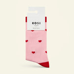Load image into Gallery viewer, luscious scarves Socks KOSI The Love Heart Bamboo Ladies Socks
