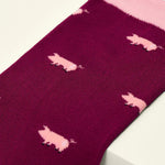 Load image into Gallery viewer, luscious scarves Socks KOSI The Pig Bamboo Ladies Socks
