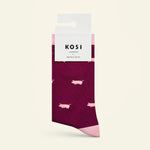 Load image into Gallery viewer, luscious scarves Socks KOSI The Pig Bamboo Ladies Socks
