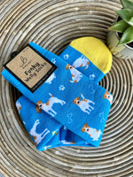Load image into Gallery viewer, luscious scarves Socks Ladies Jack Russell Soft Cotton Welly Socks , Funky Novelty Designs
