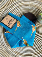 Load image into Gallery viewer, luscious scarves Socks Men&#39;s Pheasants Soft Cotton Welly Socks , Funky Novelty Designs
