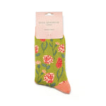 Load image into Gallery viewer, luscious scarves socks Miss Sparrow Botany Bamboo Sock Olive, Ladies
