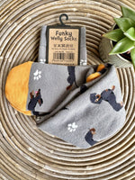 Load image into Gallery viewer, luscious scarves Socks Soft Cotton Welly Socks , Funky Novelty Designs
