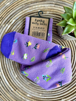 Load image into Gallery viewer, luscious scarves Socks Soft Cotton Welly Socks , Funky Novelty Designs
