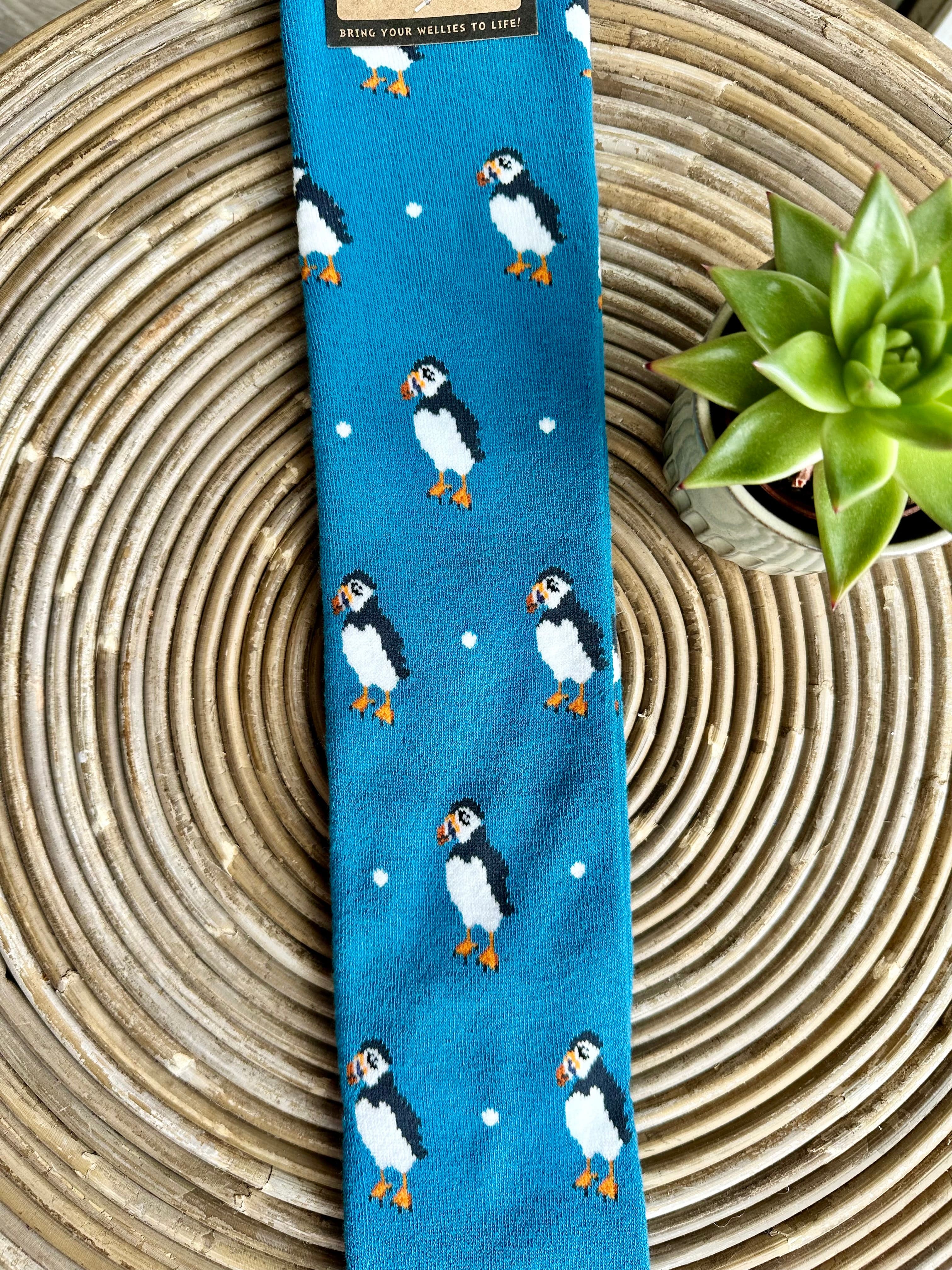 luscious scarves Socks Soft Cotton Welly Socks , Funky Novelty Designs