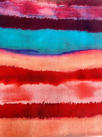 Load image into Gallery viewer, luscious scarves Tie Dye Stripes Scarf , Medium Weight .
