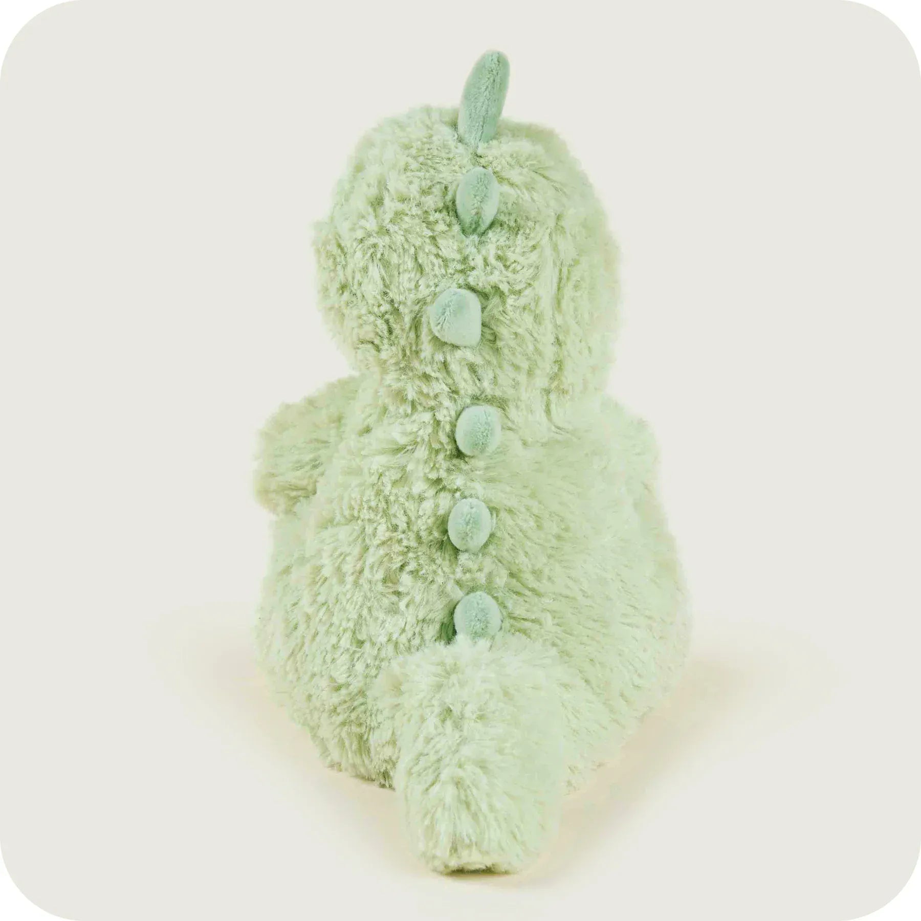luscious scarves Warmies Fully Heatable Microvable Plush Baby Dinosaur Green