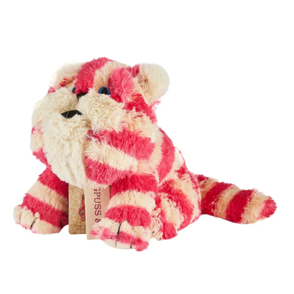luscious scarves Warmies Fully Heatable Microvable Plush Toy Bagpuss Cat