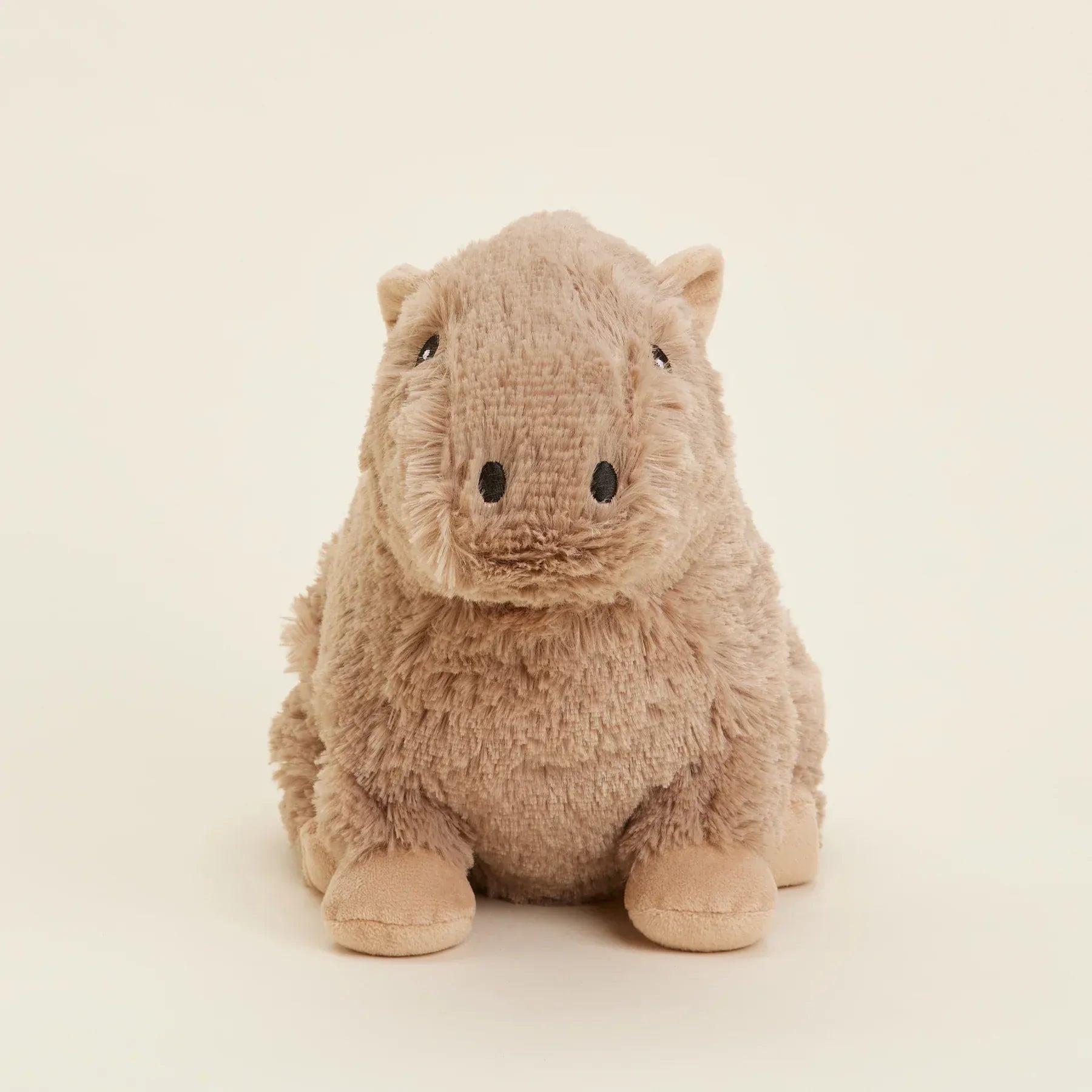 luscious scarves Warmies Fully Heatable Microvable Plush Toy Capybara.