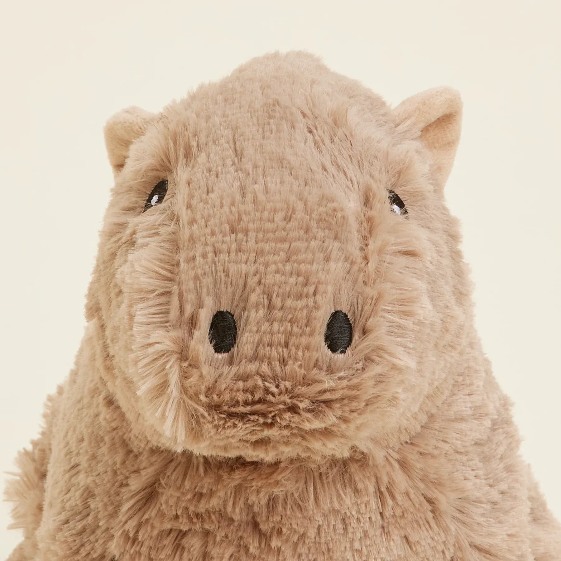 luscious scarves Warmies Fully Heatable Microvable Plush Toy Capybara.