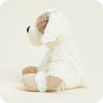 Load image into Gallery viewer, luscious scarves Warmies Fully Heatable Microvable Plush Toy .Cream and Biege Patch Puppy
