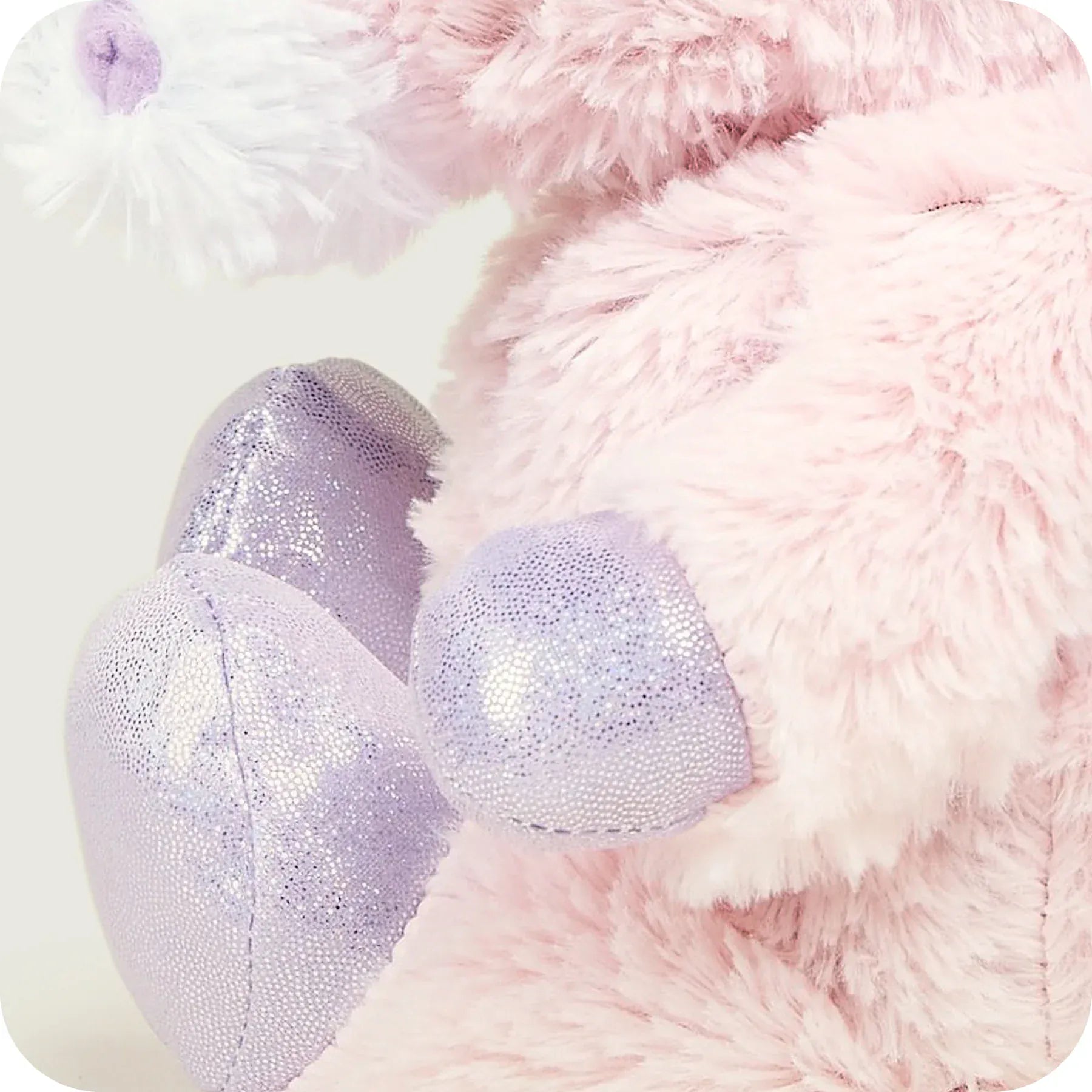 luscious scarves Warmies Fully Heatable Microvable Plush Toy Sparkly Pink Unicorn