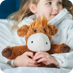 Load image into Gallery viewer, luscious scarves Warmies Fully Heatable Plush Toy Highland Cow
