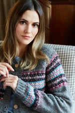 Load image into Gallery viewer, luscious scarves wool cardigan M Pachamama All Season Wharfdale Cardigan, Fair Trade, Handmade
