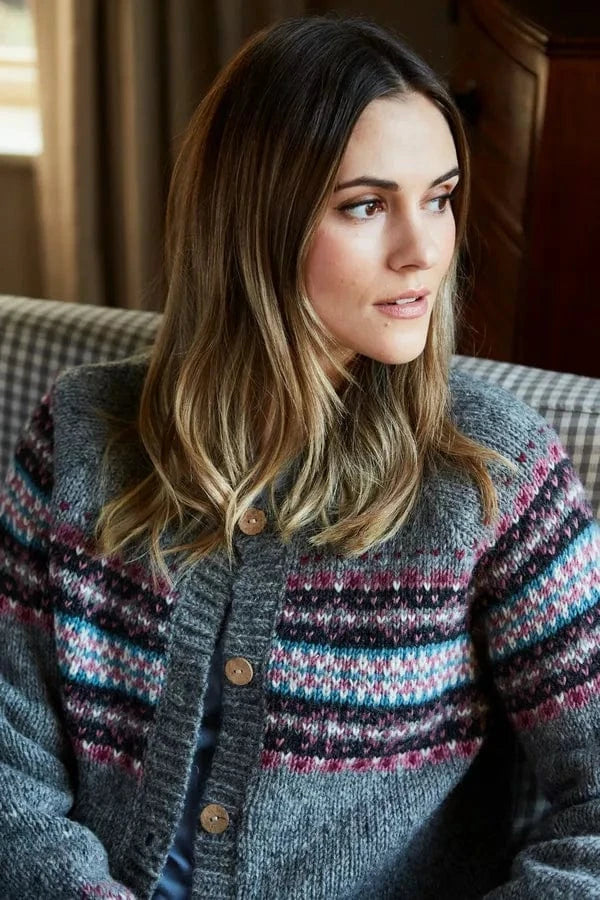 luscious scarves wool cardigan Pachamama All Season Wharfdale Cardigan, Fair Trade, Handmade