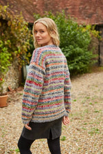 Load image into Gallery viewer, luscious scarves wool cardigan Pachamama Coroico Cardigan , Handmade, Fairtrade
