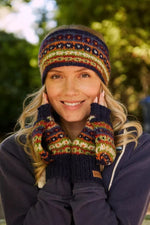 Load image into Gallery viewer, luscious scarves wool gloves Pachamama Colorado Glove Mitts , Handmade, Fairtrade.
