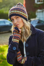 Load image into Gallery viewer, luscious scarves wool handwarmer Pachamama Colorado Handwarmers , Handmade, Fairtrade.

