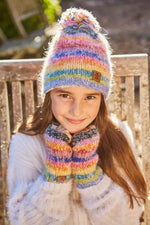 Load image into Gallery viewer, luscious scarves wool handwarmer Pachamama Kids San Francisco Handwarmer, Fair Trade
