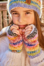 Load image into Gallery viewer, luscious scarves wool handwarmer Pachamama Kids San Francisco Handwarmer, Fair Trade
