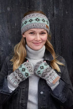 Load image into Gallery viewer, luscious scarves wool handwarmer Pachamama Loch Fyne (Merino) Handwarmer Green
