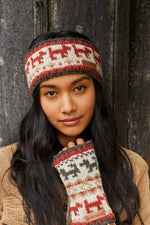 Load image into Gallery viewer, luscious scarves wool handwarmer Pachamama Walking The Dog Handwarmers, Handmade, Fairtrade
