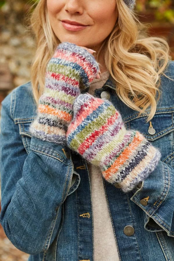 luscious scarves wool handwarmers Pachamama Coroico Handwarmers , Handmade, Fairtrade