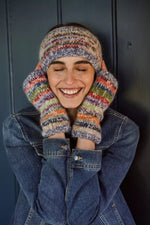 Load image into Gallery viewer, luscious scarves wool handwarmers Pachamama Coroico Handwarmers , Handmade, Fairtrade
