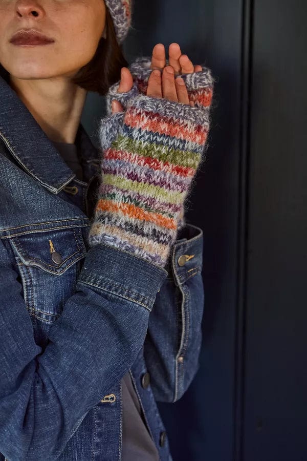 luscious scarves wool handwarmers Pachamama Coroico Handwarmers , Handmade, Fairtrade