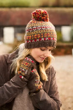 Load image into Gallery viewer, luscious scarves wool hat Pachamama Inveraray (Merino) Beanie Earth
