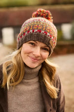 Load image into Gallery viewer, luscious scarves wool hat Pachamama Inveraray (Merino) Beanie Earth
