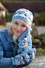 Load image into Gallery viewer, luscious scarves wool hat Pachamama Sheep (Merino) Beanie Blue
