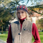 Load image into Gallery viewer, luscious scarves wool head band Pachamama Hand Knitted Sanya Headband , Fairtrade
