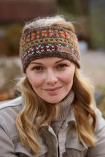 Load image into Gallery viewer, luscious scarves wool head band Pachamama Inveraray (Merino) Headband Earth
