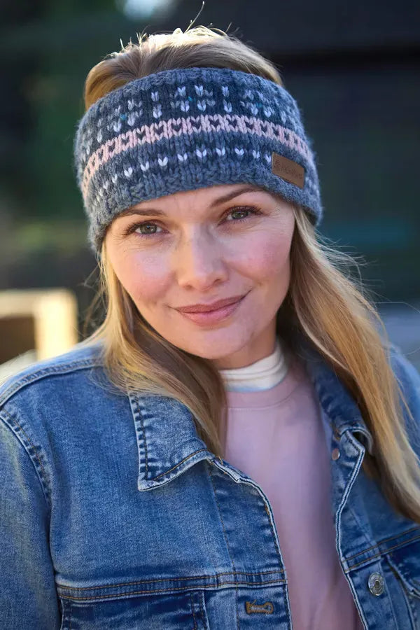 luscious scarves wool head band Pachamama Inveraray (Merino) Headband Multi