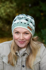 Load image into Gallery viewer, luscious scarves wool head band Pachamama Sheep (Merino) Beanies GREEN
