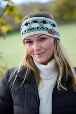 Load image into Gallery viewer, luscious scarves wool head band Pachamama Sheep (Merino) Headband GREEN
