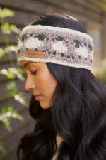 Load image into Gallery viewer, luscious scarves wool head band Pachamama Sheep (Merino) Headband Mushroom
