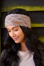 Load image into Gallery viewer, luscious scarves wool head band Pachamama Sheep (Merino) Headband Mushroom
