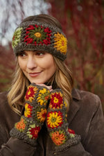 Load image into Gallery viewer, luscious scarves wool head band Pachamama Woodstock Headband Earth
