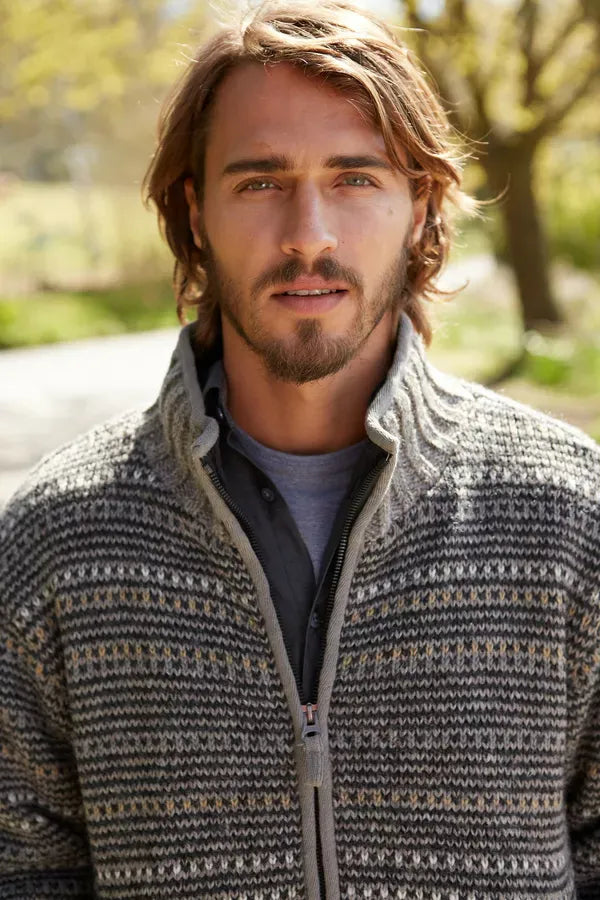 luscious scarves wool jacket Pachamama Santiago Jacket 1ply