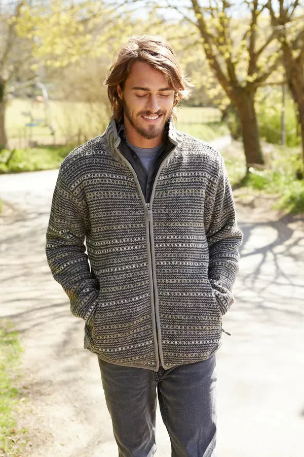 luscious scarves wool jacket Pachamama Santiago Jacket 1ply