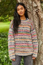 Load image into Gallery viewer, luscious scarves wool jumpers M Pachamama Coroico Ladies Sweater / Jumper, Handmade, Fairtrade
