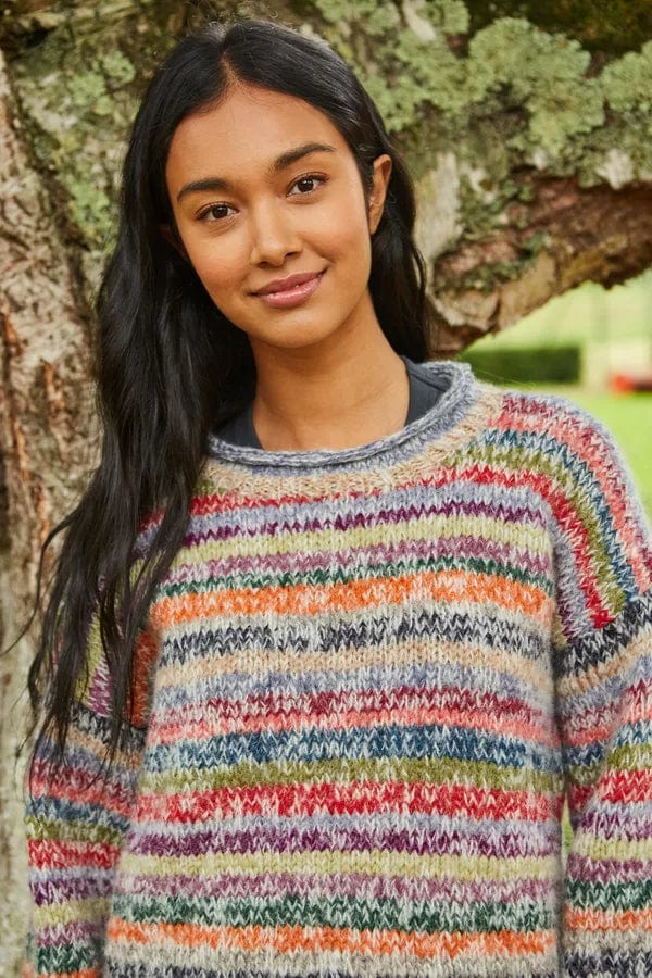 luscious scarves wool jumpers Pachamama Coroico Ladies Sweater / Jumper, Handmade, Fairtrade