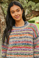 Load image into Gallery viewer, luscious scarves wool jumpers Pachamama Coroico Ladies Sweater / Jumper, Handmade, Fairtrade
