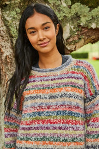 luscious scarves wool jumpers Pachamama Coroico Ladies Sweater / Jumper, Handmade, Fairtrade